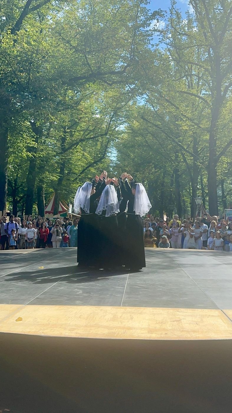 Optreden in het park